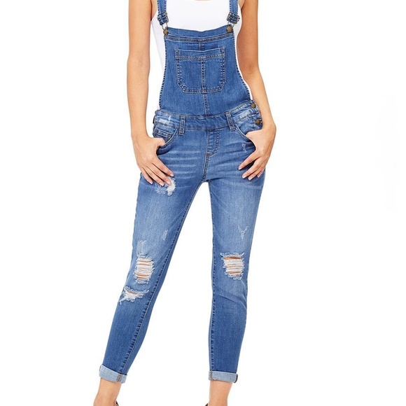wax jeans overalls